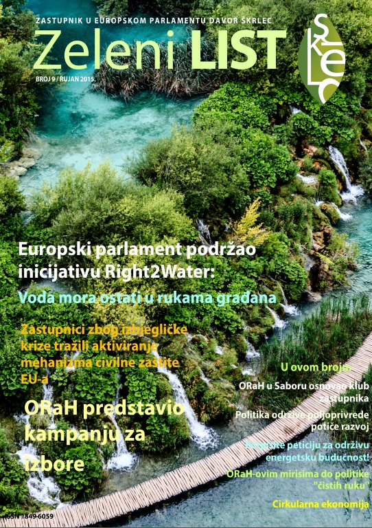 Zeleni list - rujan 2015